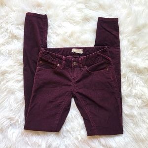 Free People Corduroy Skinny Pants